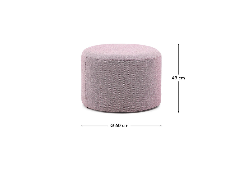 Reposapeus desenfundable Kaeli morat Ø60 cm