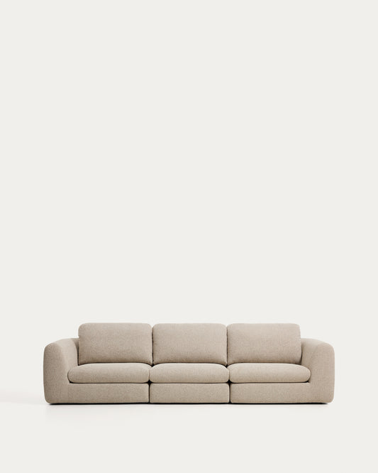 Canapé Vera 4 places beige 320 cm FSC Mix Credit
