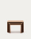 Set Litto de 3 taules niu de xapa de roure FSC Mix Credit 60 x 40 / 51 x 36 / 42 x 31 cm