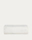 Table basse Sorein en marbre blanc 100 x 50 cm