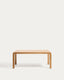 Taula extensible Erisia de fusta massissa de roure amb acabat to natural 180 (230) x 90 cm FSC 100%