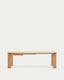 Table extensible Jondal en bois et placage de chêne FSC 100 % 240 (320) x 100 cm