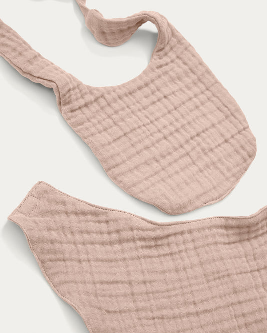 Conjunt Prune de pitet i bandana de 100% cotó rosa