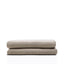 Couvre-lit Tandi 100 % lin beige pour lit de 150/160 cm