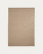 Tapis Ardelia en fibres synthétiques beige 160 x 230 cm