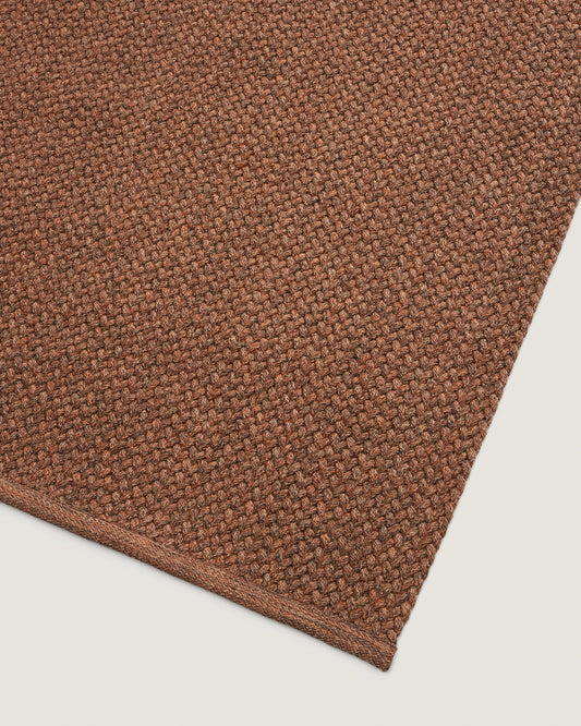 Catifa Despas de fibres sintètiques terracota 160 x 230 cm