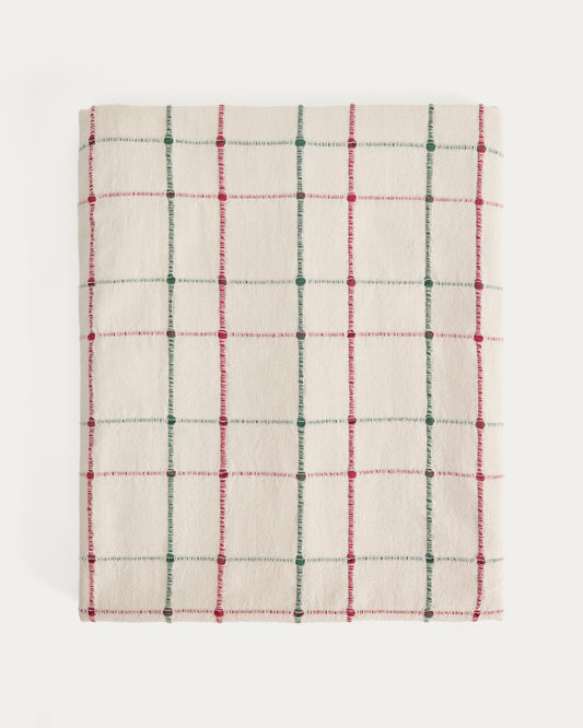 Mantel Aldelie 100% algodón jacquard multicolor 150 x 250 cm