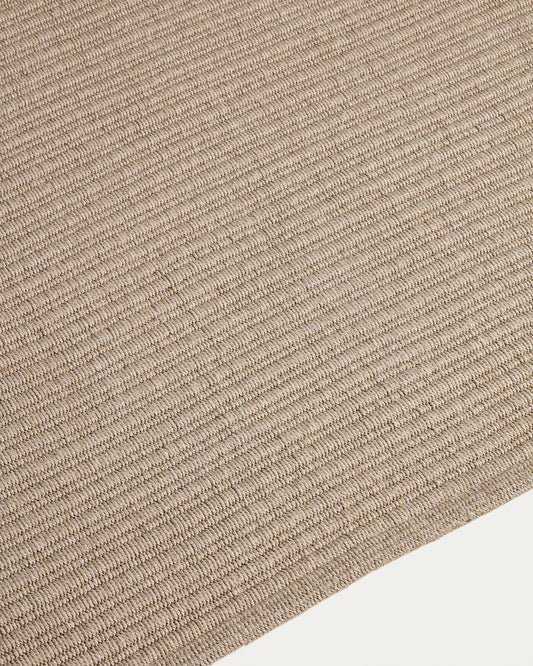 Catifa Ardelia de fibres sintètiques cru 160 x 230 cm