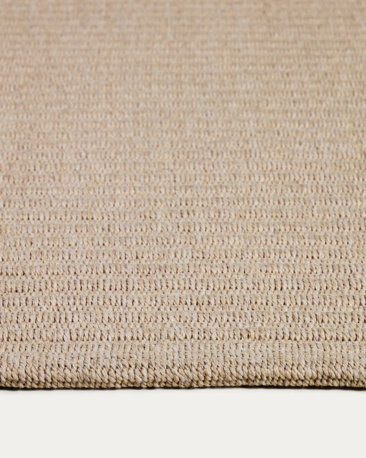 Catifa Ardelia de fibres sintètiques cru 160 x 230 cm