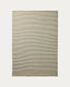 Tapis Ardelia en fibres synthétiques vert et beige 160 x 230 cm