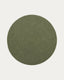 Tapis rond Despas en fibres synthétiques vert Ø 200 cm