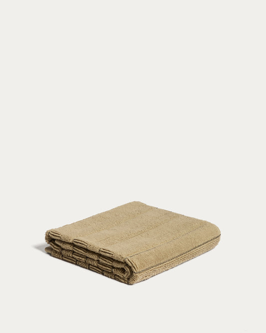 Tovallola de mans Sedy 100% cotó jacquard verda 50 x 90 cm