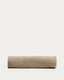 Drap Simmel en mélange de lin marron pour lit de 180 cm