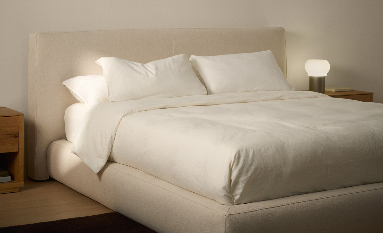 Cama desenfundable Blok crudo para colchón de 180 x 200 cm FSC Mix Credit